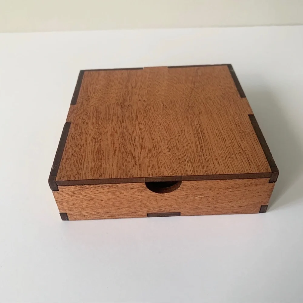 Wood Chuck Coaster Set of 4 - Picture 2 of 9